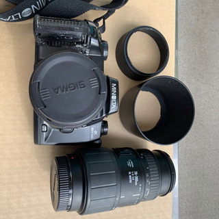 値下げ！ミノルタ MINOLTA α507siカメラ望遠レンズセットの画像