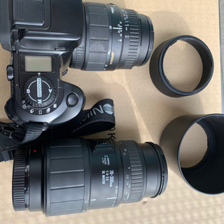 値下げ！ミノルタ MINOLTA α507siカメラ望遠レンズセットの画像