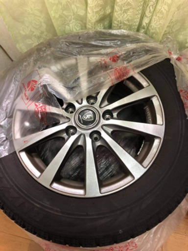 Bridgestone blizzak vrxスタッドレスタイヤホイル付き4本