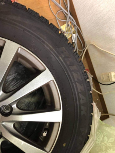 Bridgestone blizzak vrxスタッドレスタイヤホイル付き4本
