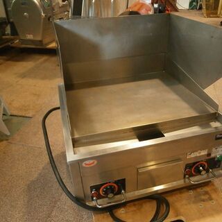 ☆中古品 マルゼン 電気グリドル 卓上タイプ MEG-066 三...