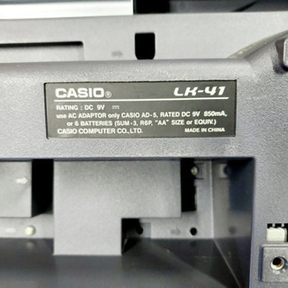 45番CASIO✨電子ピアノ✨LK-41‼️の画像