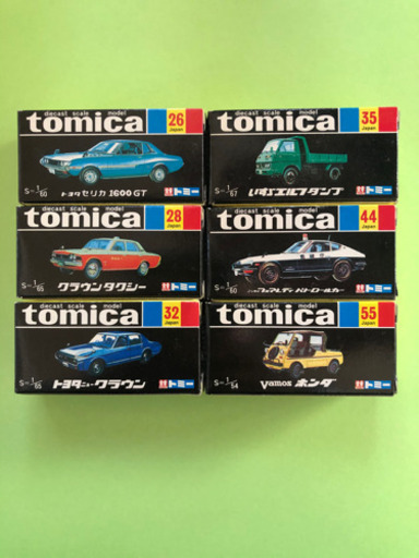 トミカ30周年記念復刻版6車種セット