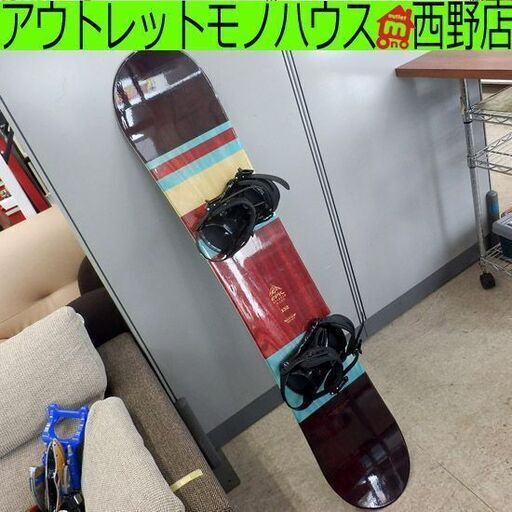 EPIC スノーボード 152cm キャンバー シェイプ 2015年モデル BOARDER WOOD CAMBER SHAPE ペイペ