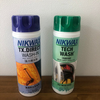 ※取引中※NIKWAX洗濯用洗剤・強力撥水材セット