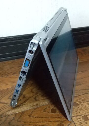 【 360度回転・タッチペン 】 ノートパソコン　Panasonic Let's note CF-MX3　１２インチ液晶　/Core i5 /SSD128GB/メモリ4GB　動作確認済み　WEBカメラ可能