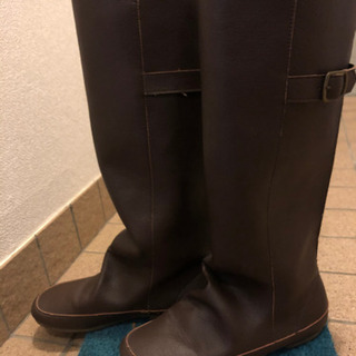 12/27 夜まで（処分予定の為）ロングブーツ　ブラウンの画像