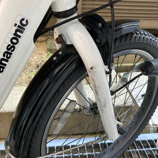 【値下げ！！】バッテリー新品！！Panasonic 電動アシスト自転車 ギュット・ミニの画像