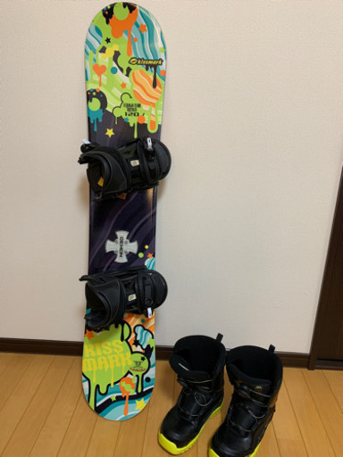 スノーボード 120 フルセット‼️