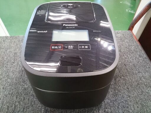 美品！パナソニック スチーム＆可変圧力IHジャー炊飯器 SR-CVSX100【店頭ご来店購入限定】