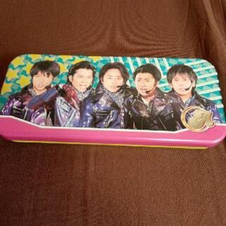 嵐　缶ペンケース