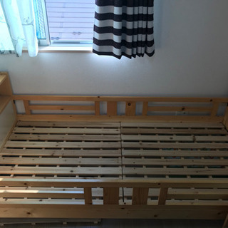 【引渡しました、メッセージ用】ニトリ　二段ベッド　譲ります