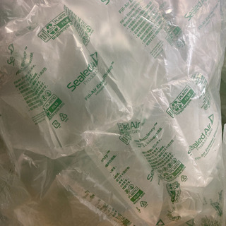 Sealed air エアクッション　梱包資材　緩衝材　500個+