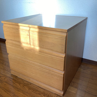 【取引者確定】木製洋服タンスの画像