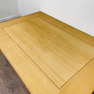 カリモク モダン座卓 BT4250HK 120×80cm オーク材 カリモク家具 搬入