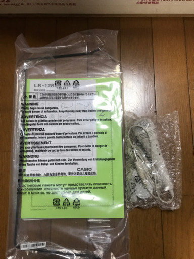 美品CASIO電子キーボード 光ナビゲーション