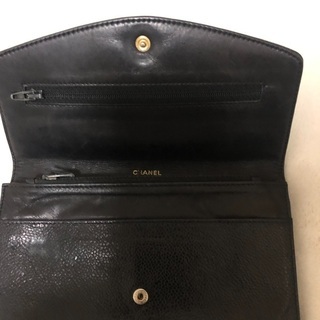 シャネル　長財布　ギャランティカードありの画像