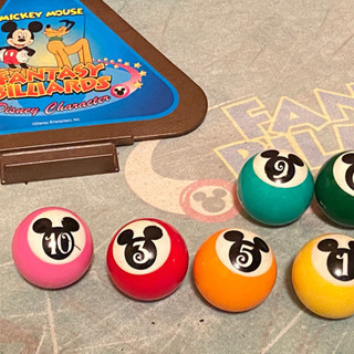 無料です！ミッキーマウスのビリヤードの画像
