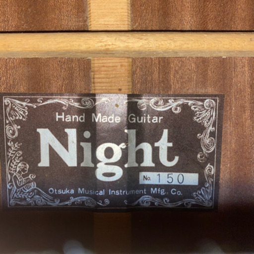 ★Night★アコギ★エレアコ★Hand made guitar★No.150