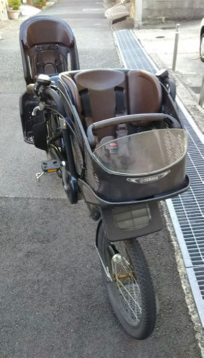 パスキスミニ　子供乗せ自転車　３人乗り