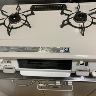 MKさま用　リンナイ　グリル付きガステーブル　都市ガスの画像