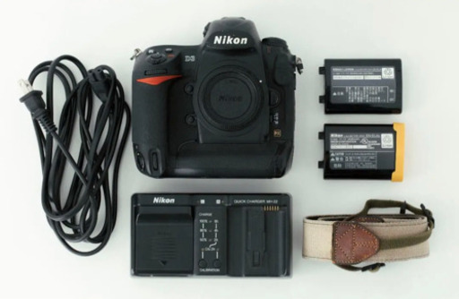 Nikon D3ボディ バッテリー2個セット