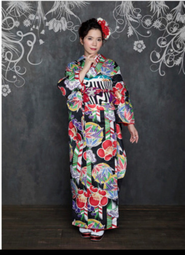 振袖・長襦袢・袋帯セット　和遊日ブランド①