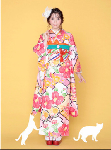 振袖・長襦袢・袋帯セット　和遊日ブランド②