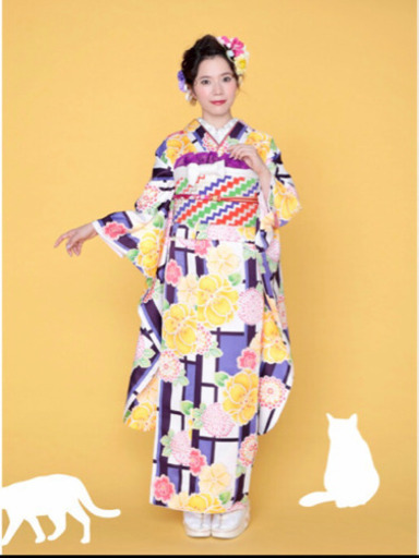 振袖・長襦袢・袋帯セット　和遊日ブランド③