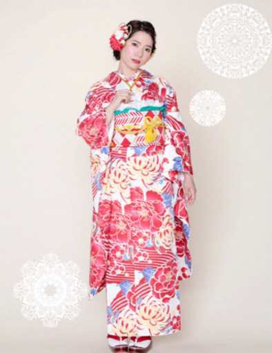 振袖・長襦袢・袋帯セット　和遊日ブランド④