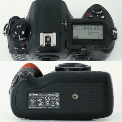 Nikon D3ボディ バッテリー2個セット(箱付き)