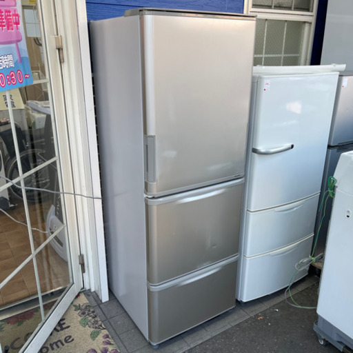 ?緊急事態宣言中最大13%OFF? ?両開き?3ドア冷蔵庫 シャープ SJ-W352C 2017年 350L【3ヶ月保証★送料に設置込