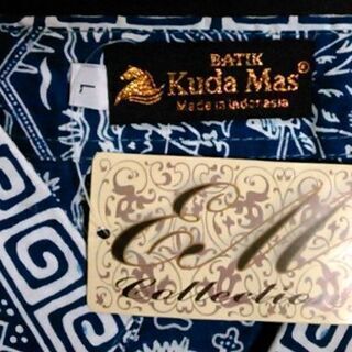 インドネシア BATIK Kuda Mas 半袖シャツの画像