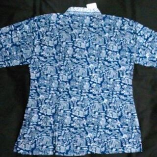 インドネシア BATIK Kuda Mas 半袖シャツの画像