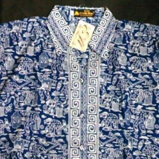 インドネシア BATIK Kuda Mas 半袖シャツの画像