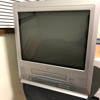 シャープ　テレビデオ　17型