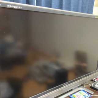 ジャンク品　テレビ52インチ　SHARP製