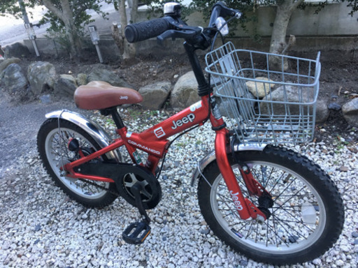 幼児用自転車16インチJeep