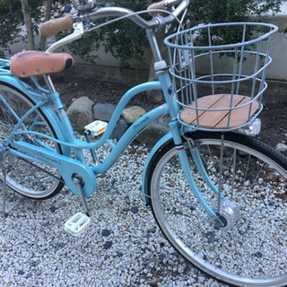 185.おしゃれママチャリ24インチ
