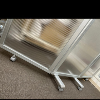 空間活用】3連 スクリーン パーテーション