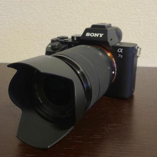 sony a7ii ズームレンズキッド 美品 フルサイズ ミラーレス一眼
