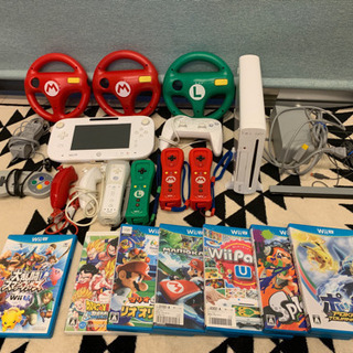 任天堂　Wii U ゲームセット　おまけ多数　4名セット