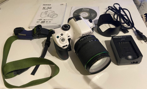 PENTAX  K50  135mm望遠レンズ付き