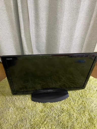 お譲り先決定済　【テレビ】SHARP 32型　リモコンなし
