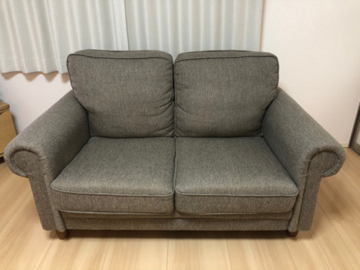 2人掛け  ファブリック   ソファ 美品