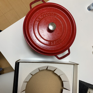 ルクルーゼ ル・クルーゼ staub ストウブ  両手 26cm鍋 IH対応の画像