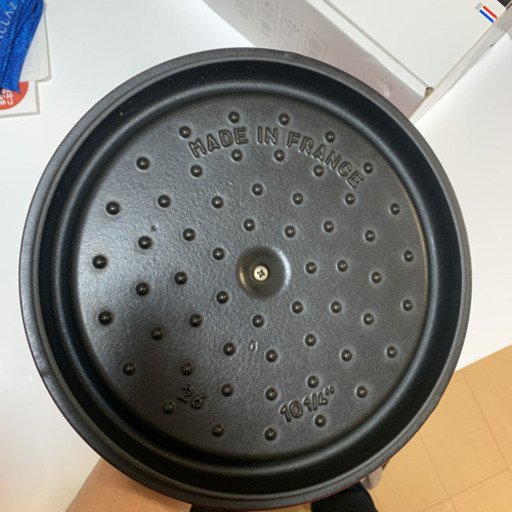 ルクルーゼ ル・クルーゼ staub ストウブ  両手 26cm鍋 IH対応