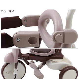 iimo02三輪車ジェントルホワイトの画像