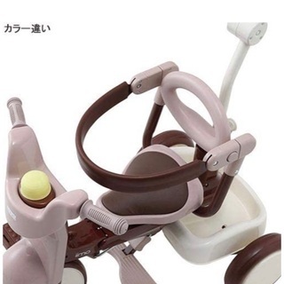 iimo02三輪車ジェントルホワイトの画像