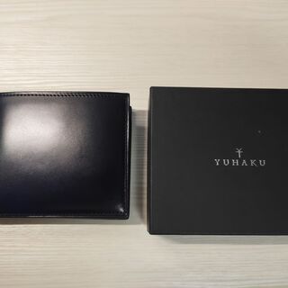 yuhaku YAC132 コードバン 二つ折り財布